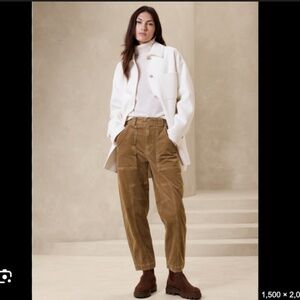 banana republic The Corduroy Barrel Pant